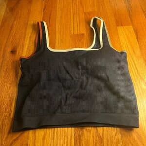 Wilson Sportswear Everyday Brami top navy blue with red and green